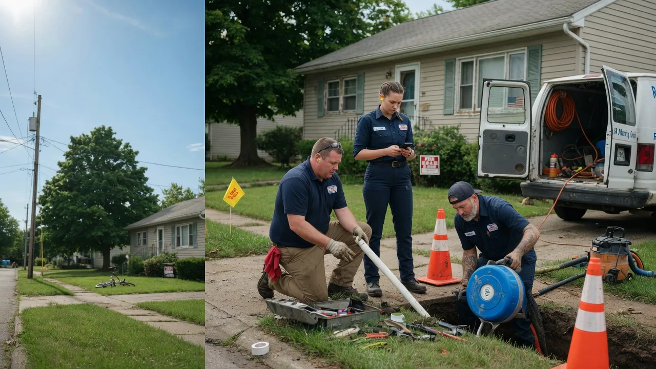 Sewer Line Repair in Virginville, PA near me